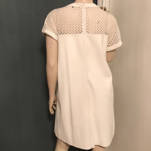 White faux leather dress - Picture 3 of 4